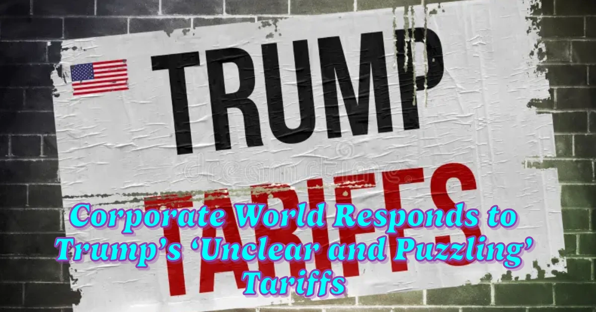 Corporate World Responds to Trump’s ‘Unclear and Puzzling’ Tariffs