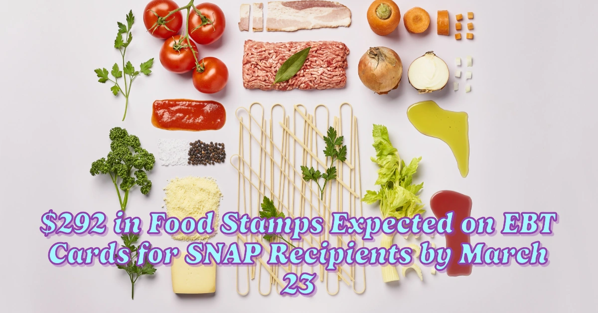 Up to $292 in Food Stamps Expected on EBT Cards for SNAP Recipients by March 23 Find Out If You’re Eligible